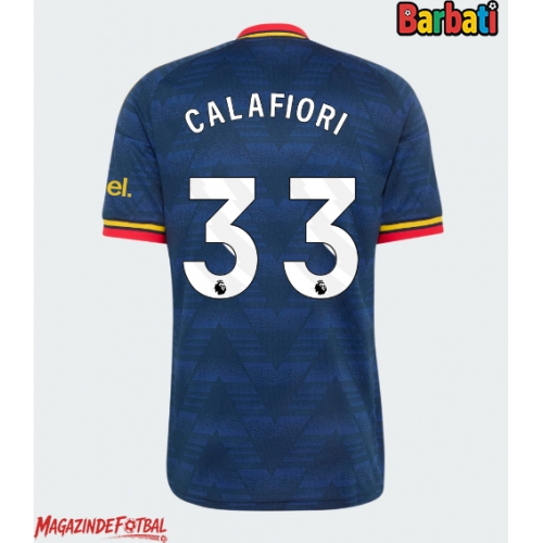 Arsenal Riccardo Calafiori #33 Tricou Fotbal Replică 2026-27 Barbati Deplasare Arsenal Riccardo Calafiori #33 Tricou Fotbal Replică 2026-27 Barbati Deplasare
